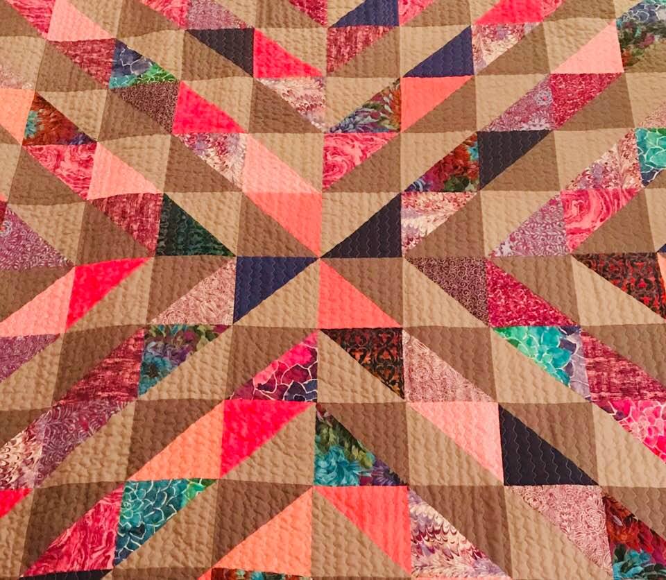 Quilt made by Sonia Mack